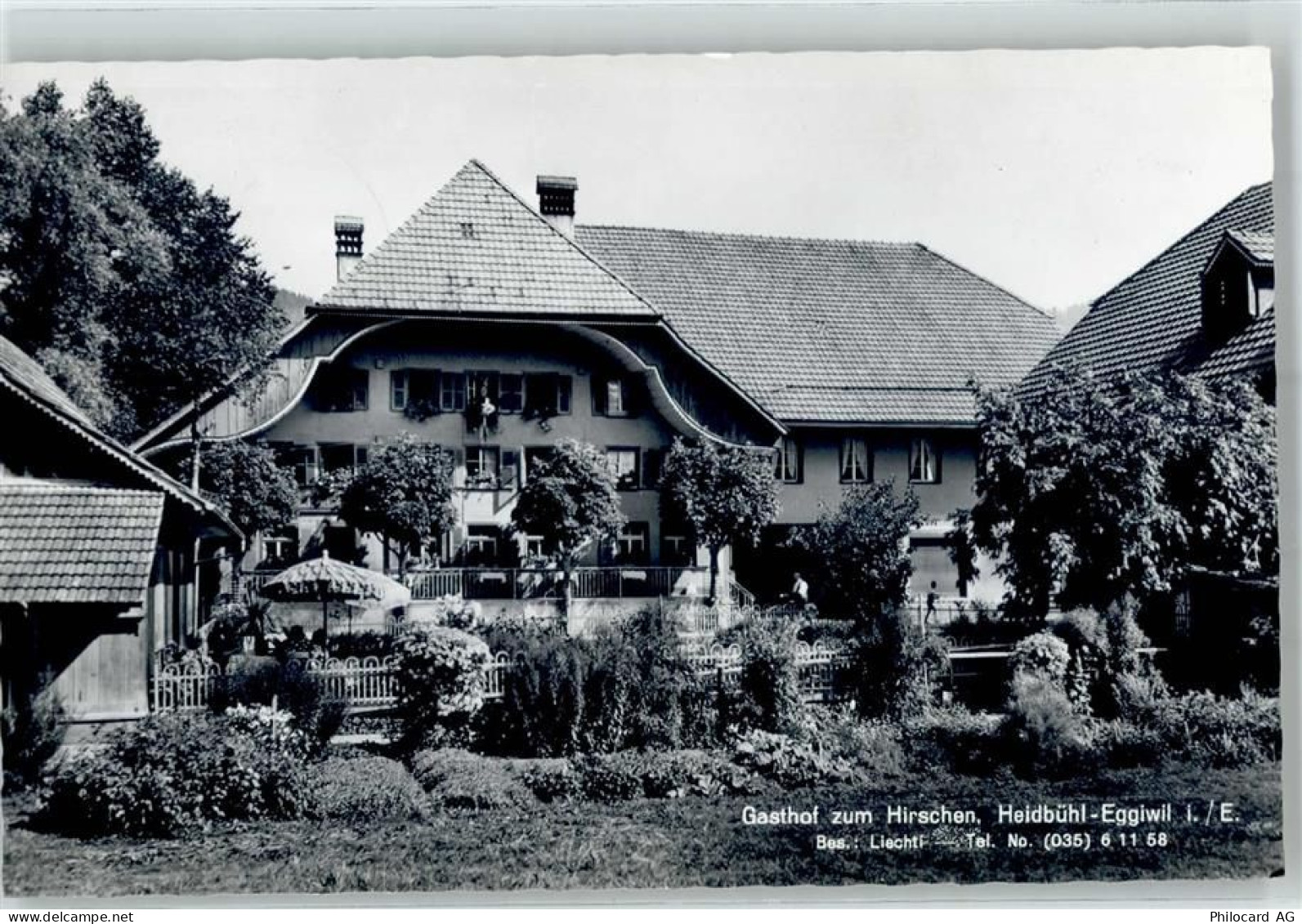 3537 Eggiwil - Gasthaus Zum Hirschen Familie Liechti Heidbühl - 51716207