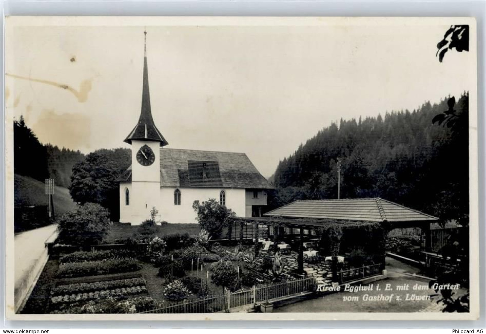 3537 Eggiwil - Kirche, Gasthaus zum Löwen - 51089056