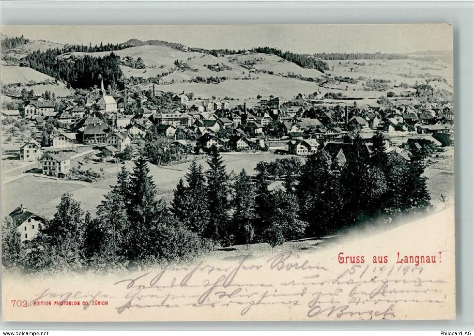 3550 Langnau im Emmental - 1901 - 13112649