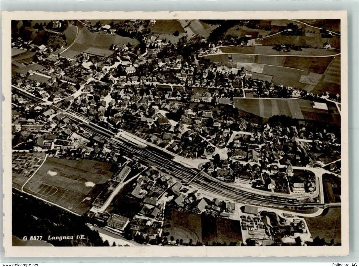 3550 Langnau im Emmental - Fliegeraufnahme - 13133646