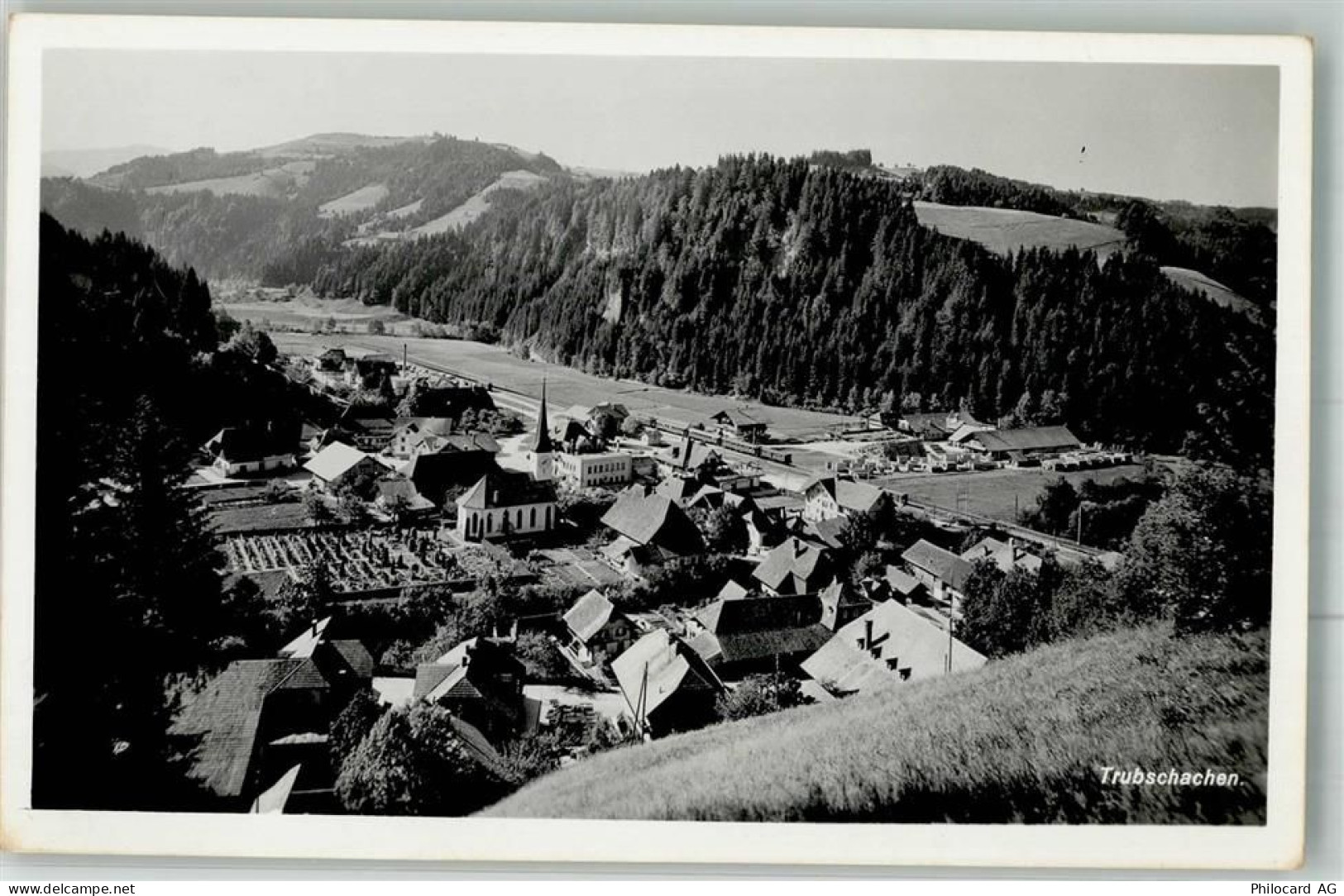 3555 Trubschachen 1946 Foto AK Feldpost - 38024197