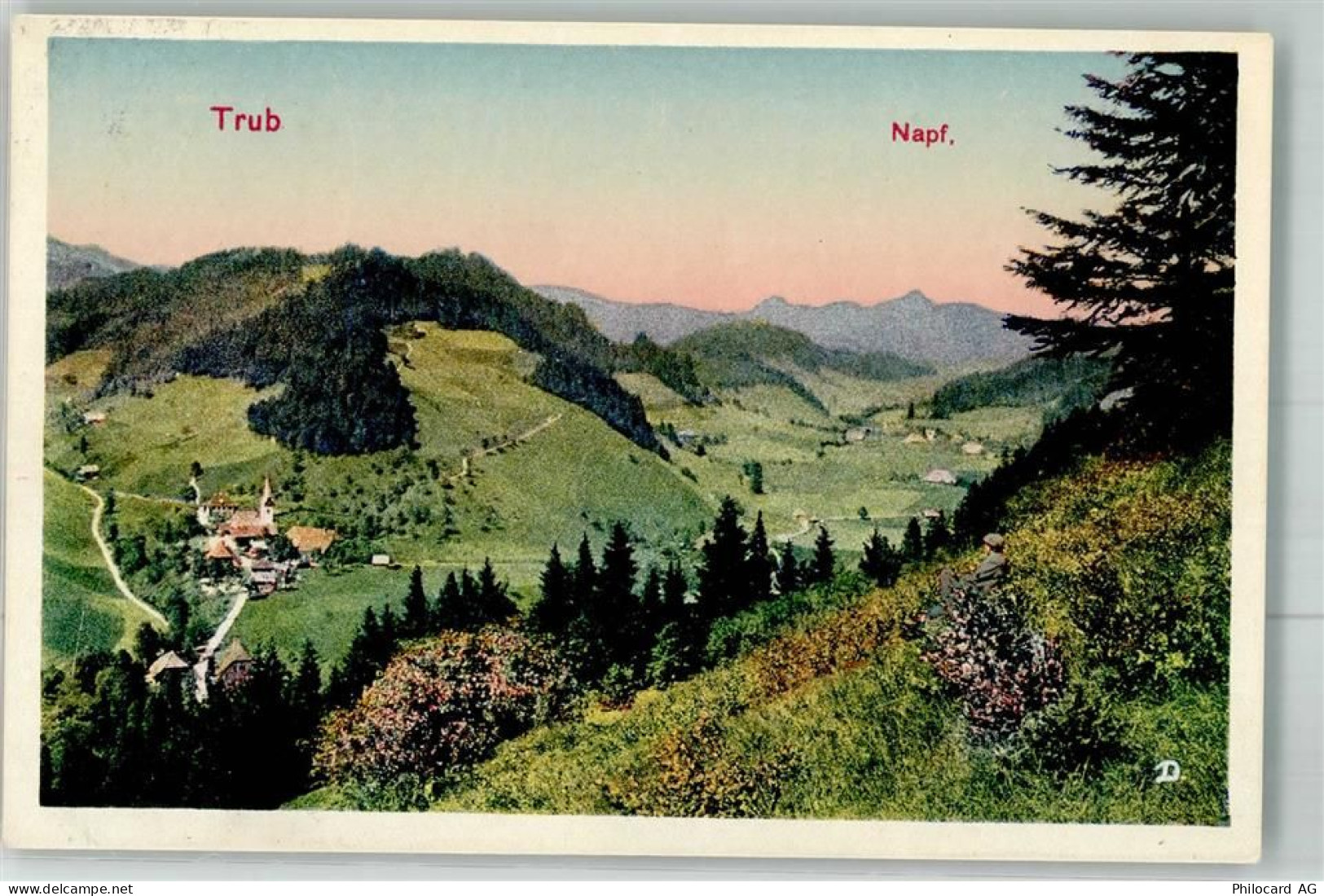 3556 Trub 1929 Foto AK napf - 38024221