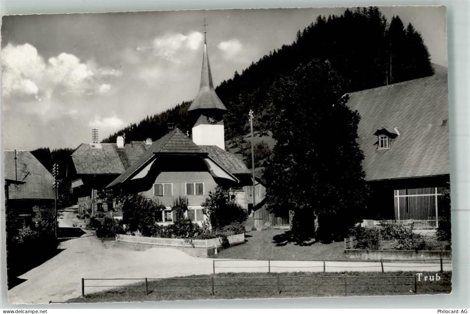 3556 Trub Foto AK Kirche - 38025028