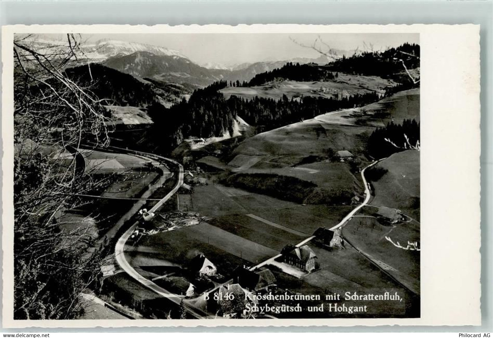 3556 Trub - Kröschenbrunnen mit Schrattenfluh Schybegütsch und hohgant... - 13223314