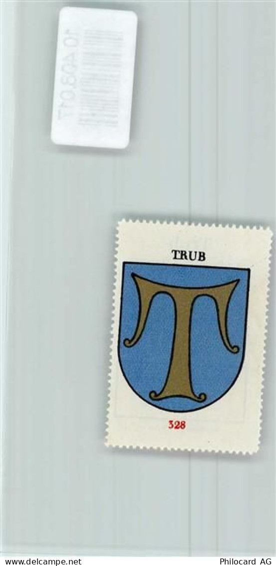 3556 Trub - Vignette Wappen Kaffee Hag ca 1920-1940 - 10408017