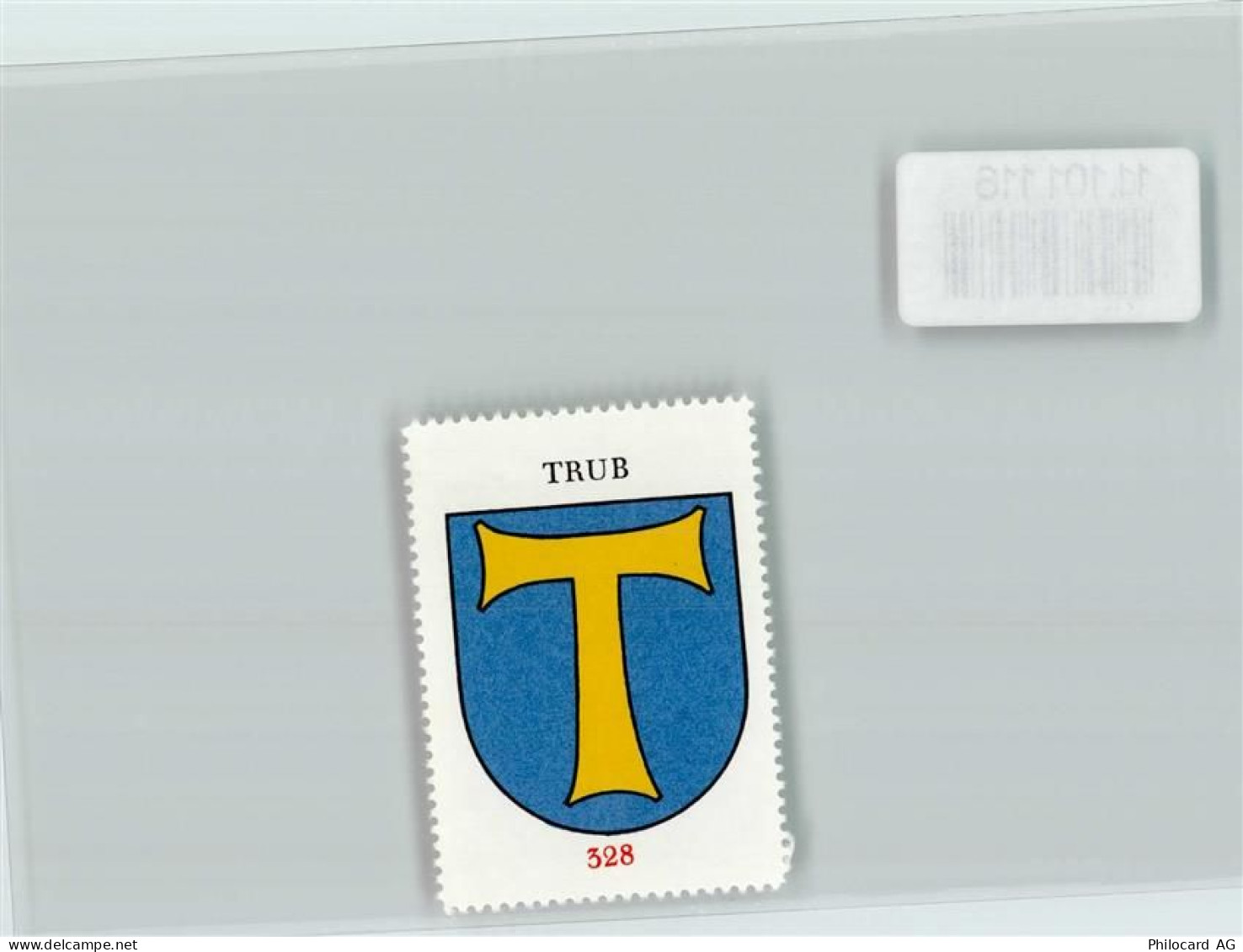 3556 Trub - Vignette Wappen Kaffee Hag ca 1920-1940 Trub - 11101116