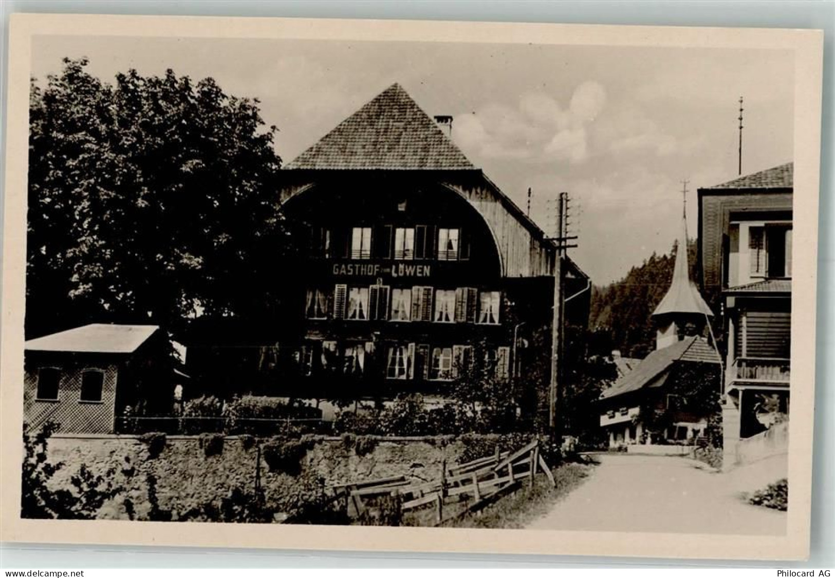 3556 Trub y Foto AK Gasthaus Löwen - 10735138