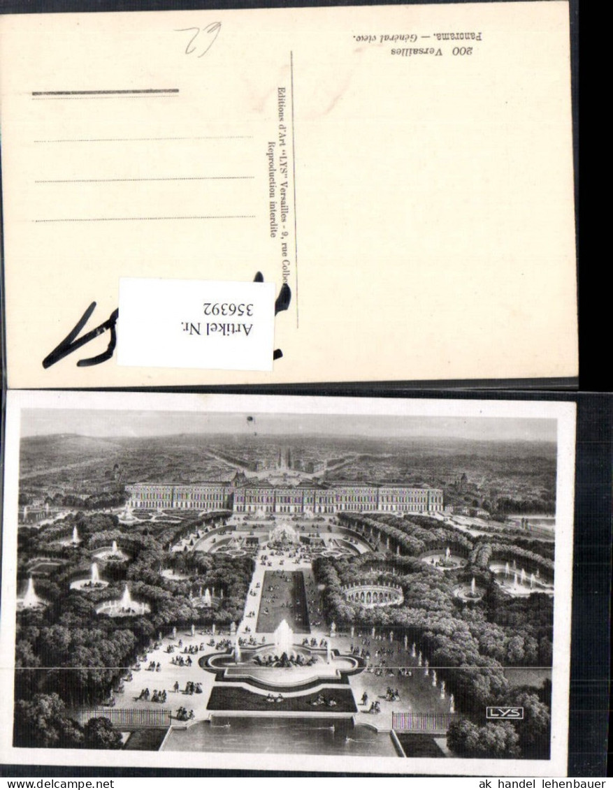 356392,Ile-de-Franche Yvelines Versailles Schloss Panorama