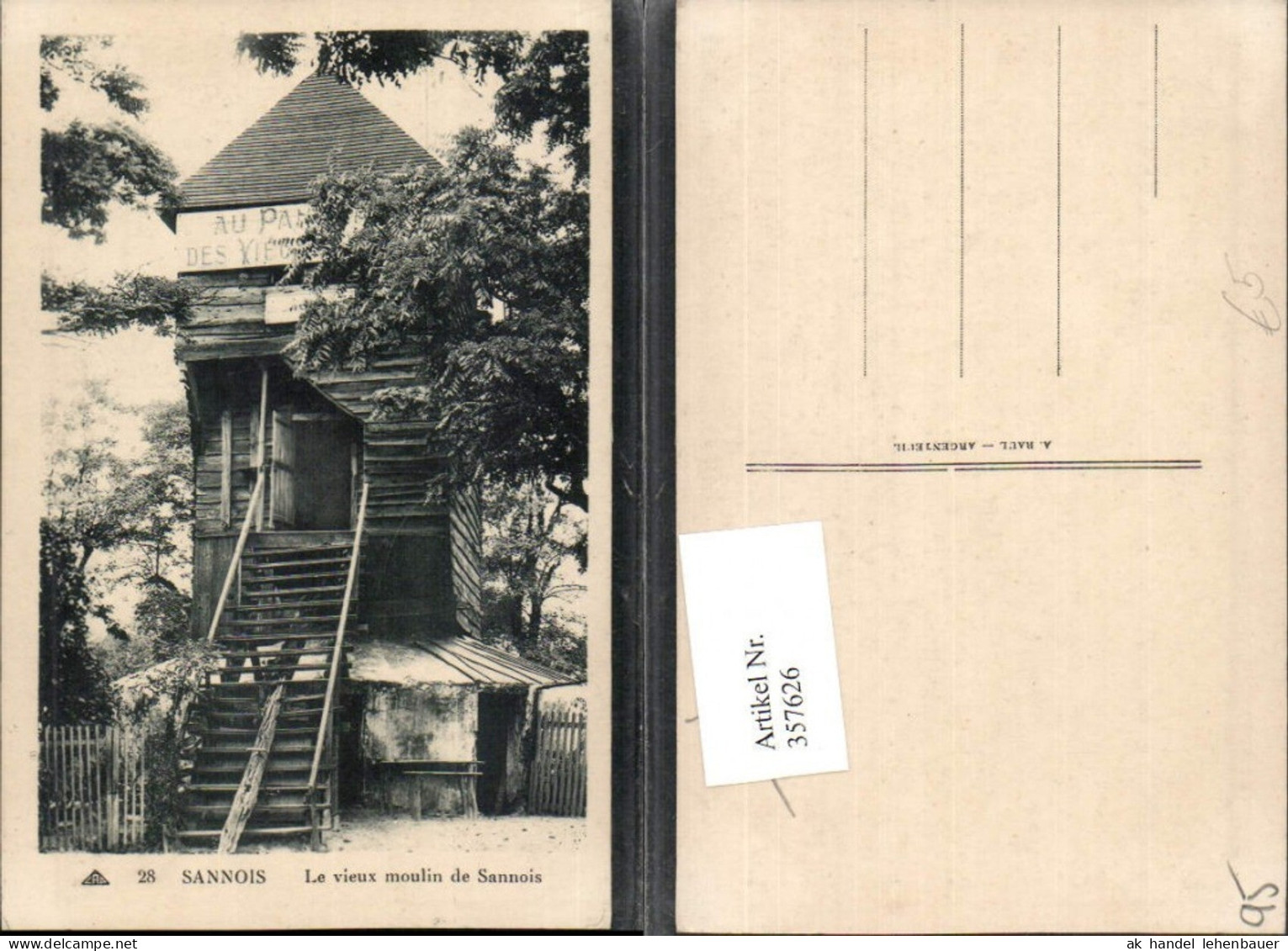 357626,Ile-de-France Val-Oise Sannois Le vieux moulin de Sannois Mühle