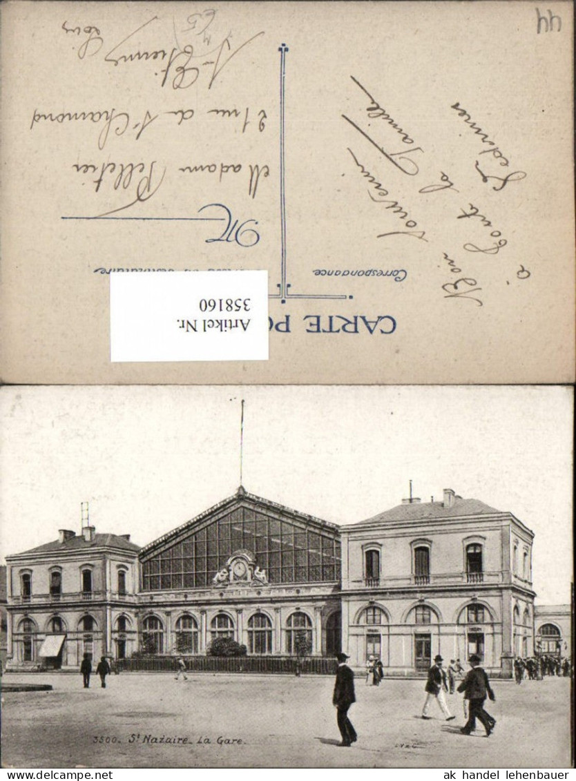 358160,Pays de la Loire Loire-Atlantique St. Nazaire La Gare Bahnhof