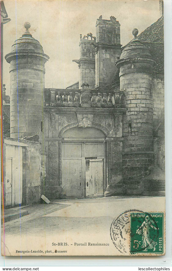 35858 - SAINT BRIS LE VINEUX - PORTAIL RENAISSANCE