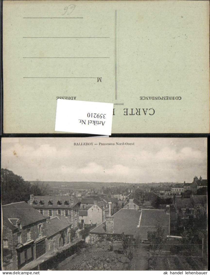 359210,Champagne-Ardenne Marne Balleroy Panorama Teilansicht