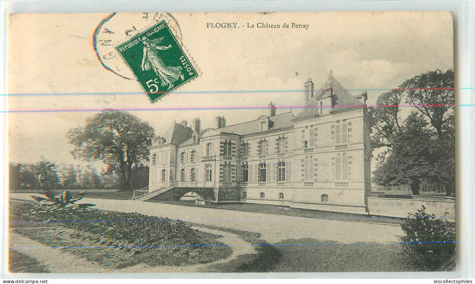35939 - FLOGNY LA CHAPELLE - LE CHATEAU DE PERCEY