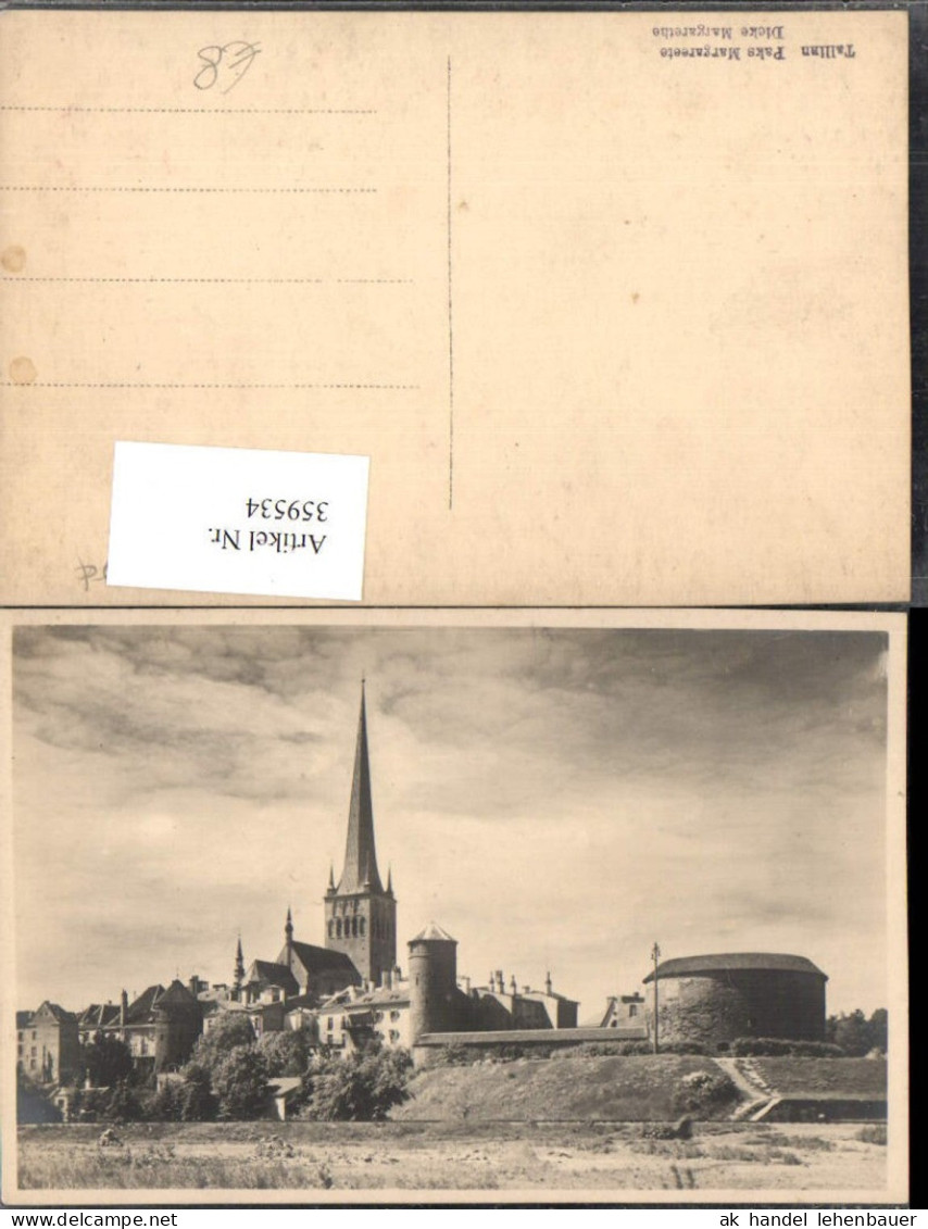 359534,Estonia Estland Tallinn Paks Margareete Dicke Margarethe Teilansicht Kirche