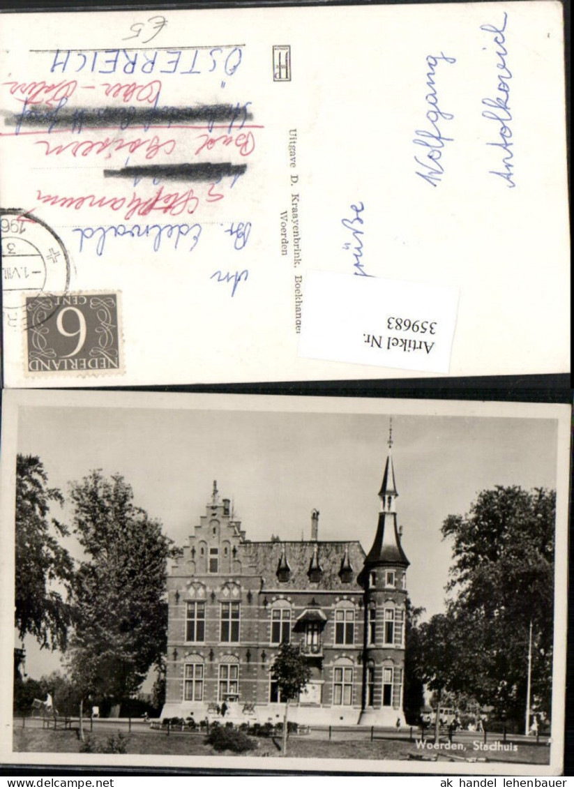 359683,Netherlands Woerden Stadhuis Rathaus