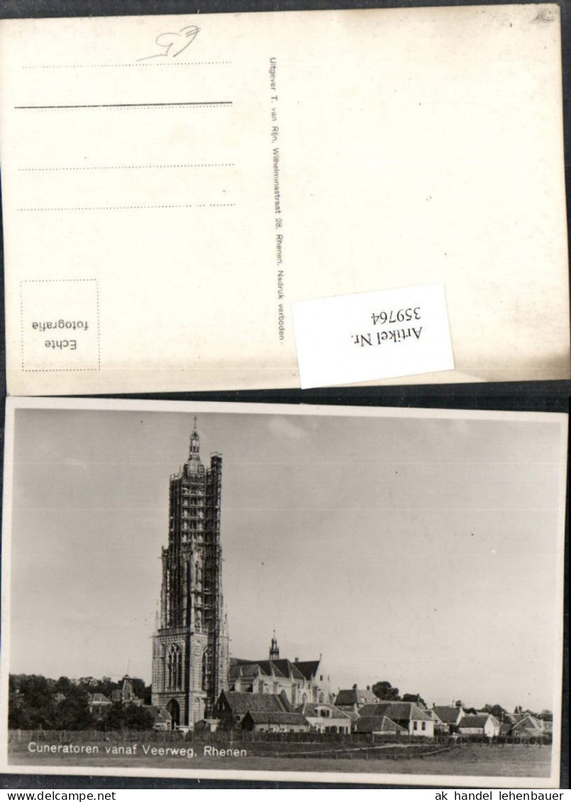 359764,Netherlands Rhenen Cuneratoren vanaf Veerweg Teilansicht Turm