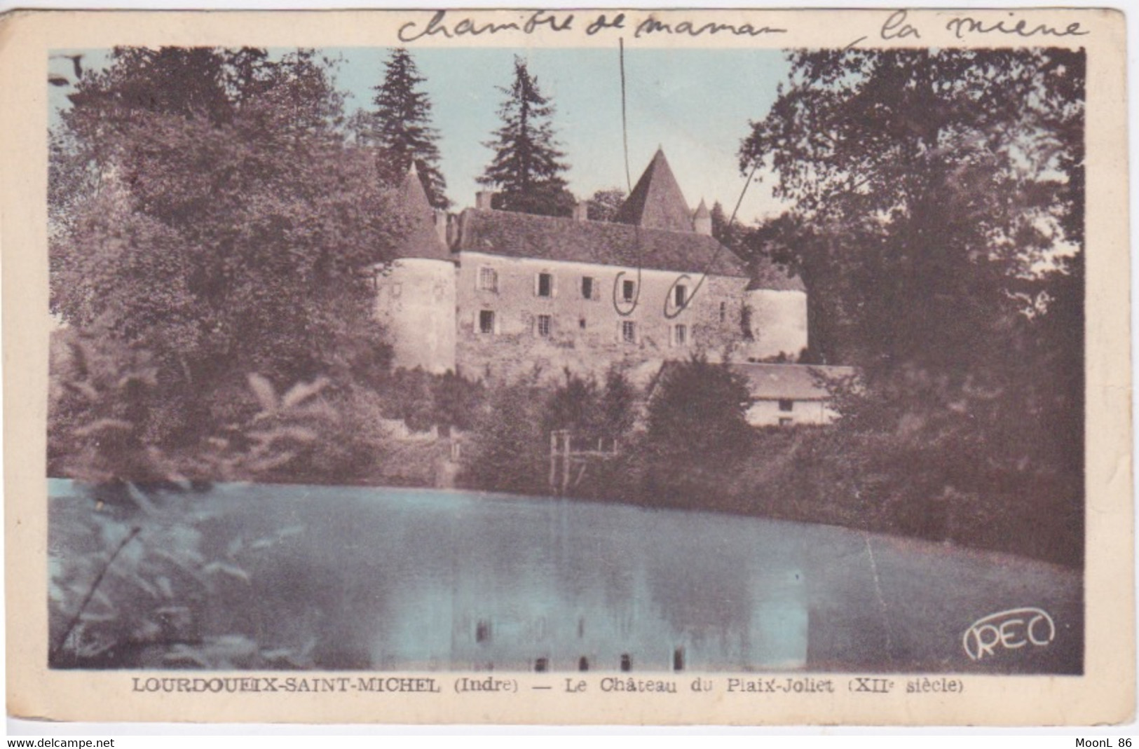 36 - INDRE - LOURDOUEIX ST MICHEL - CHATEAU DU PLAIX-JOLIET - château féodal