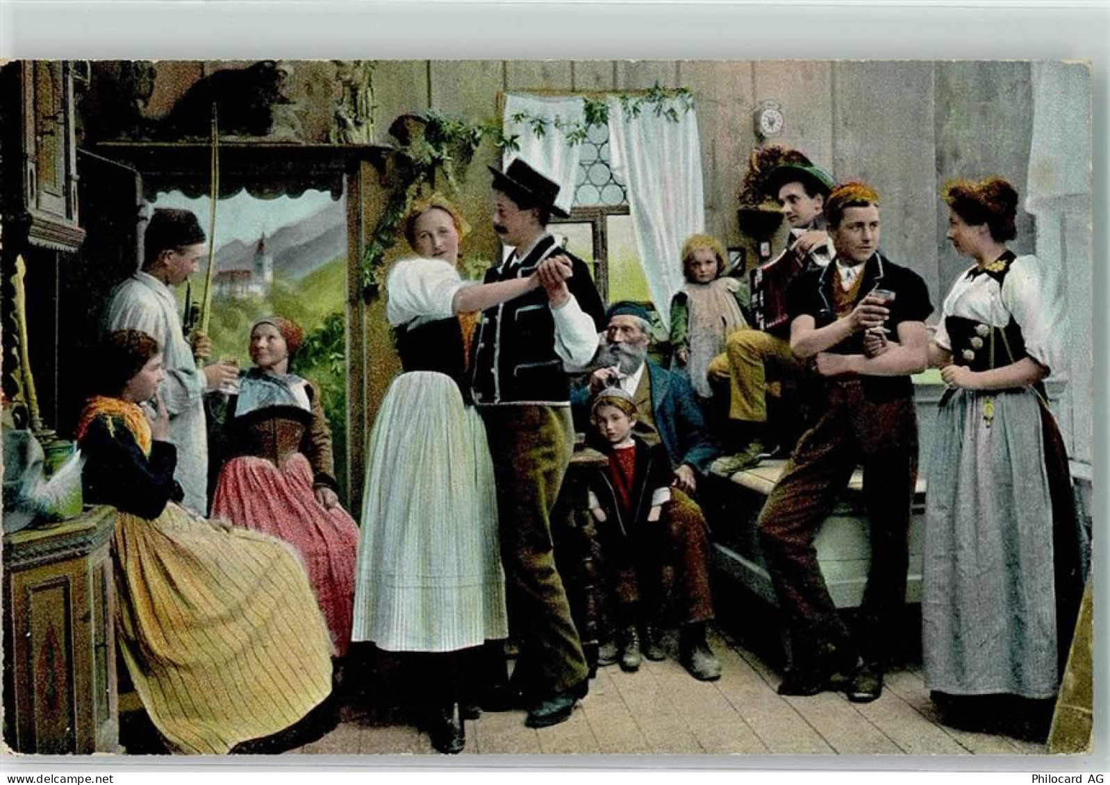 3612 Steffisburg - Tracht/Brauchtum Ort lt. Stempel - 39492527