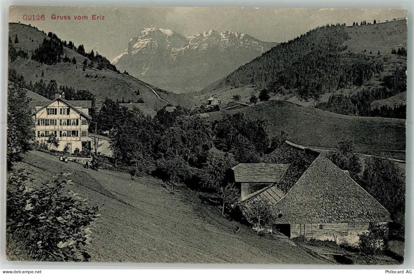 3619 Eriz Aussereriz 1910 Foto AK - 13306254