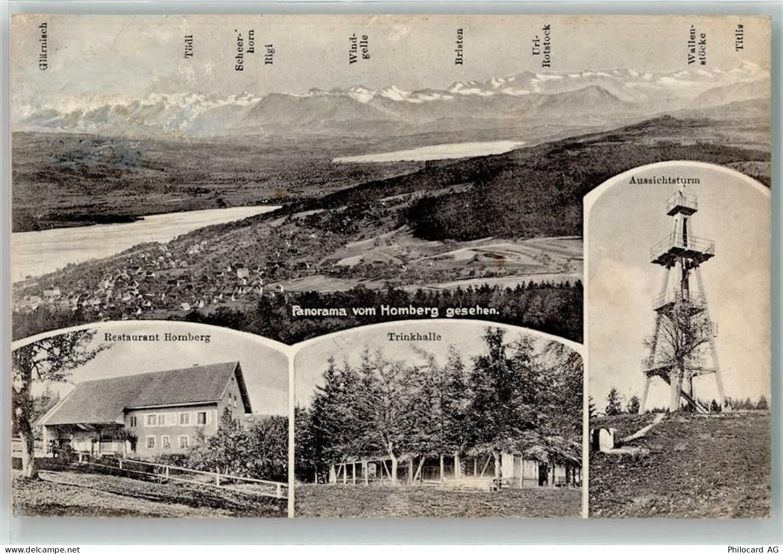 3622 Homberg b. Thun - Gasthaus Restaurant Homberg Trinkhalle Aussichtst... - 13449269