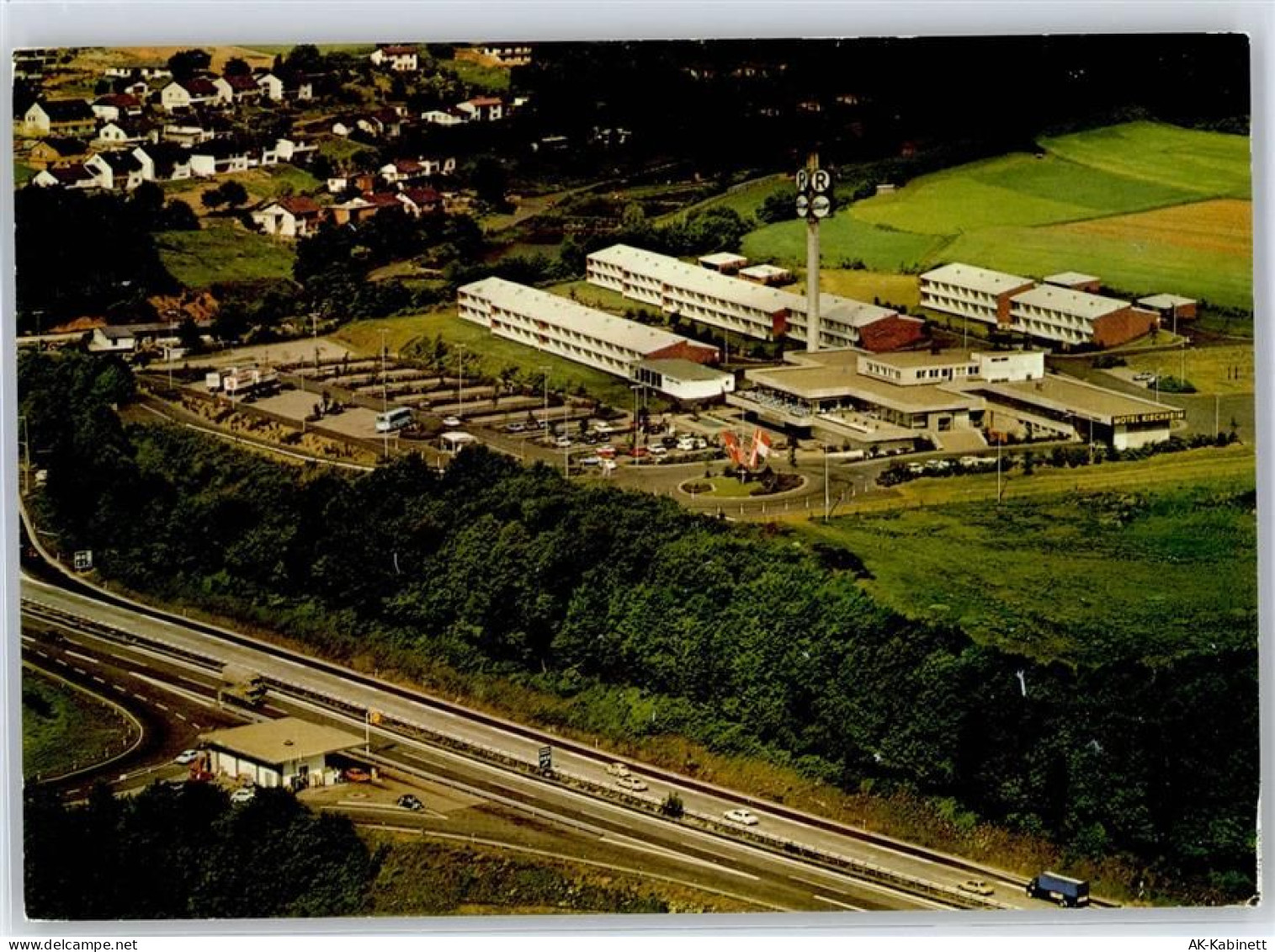 36275 W6437 Kirchheim , Hess - Fliegeraufnahme Hotel Kirchheim - 51520858