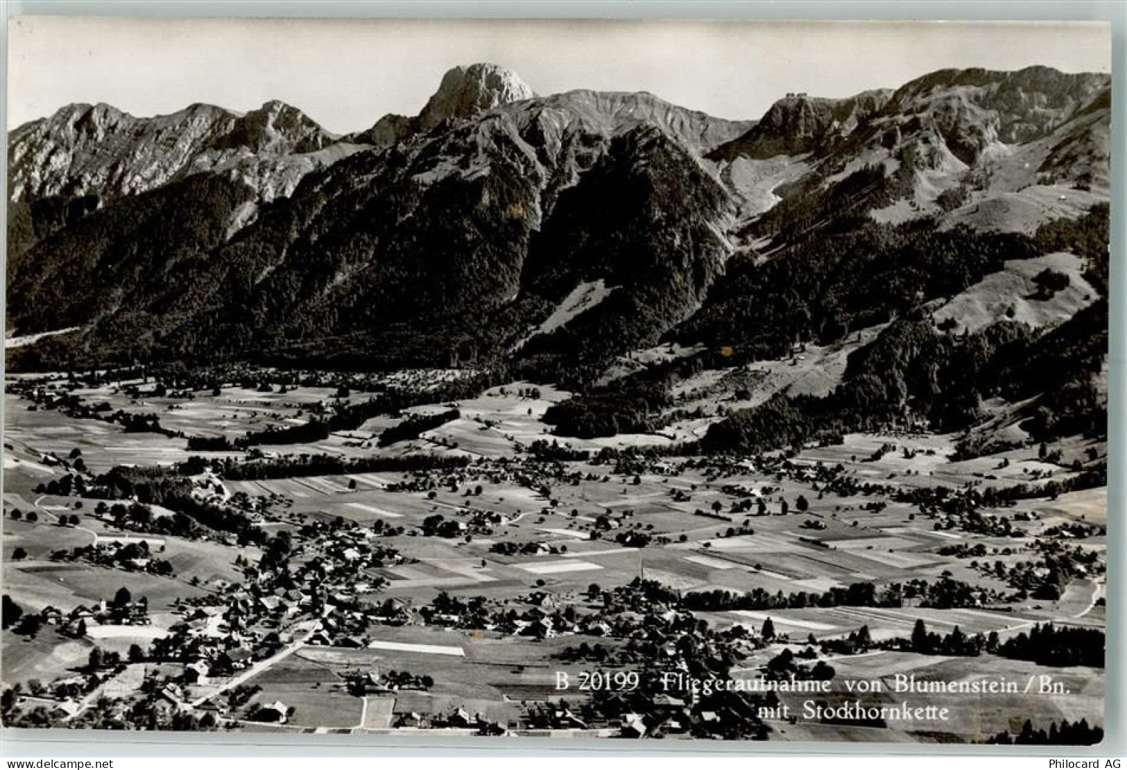 3638 Blumenstein - Fliegeraufnahme Stockhornkette - 10304835