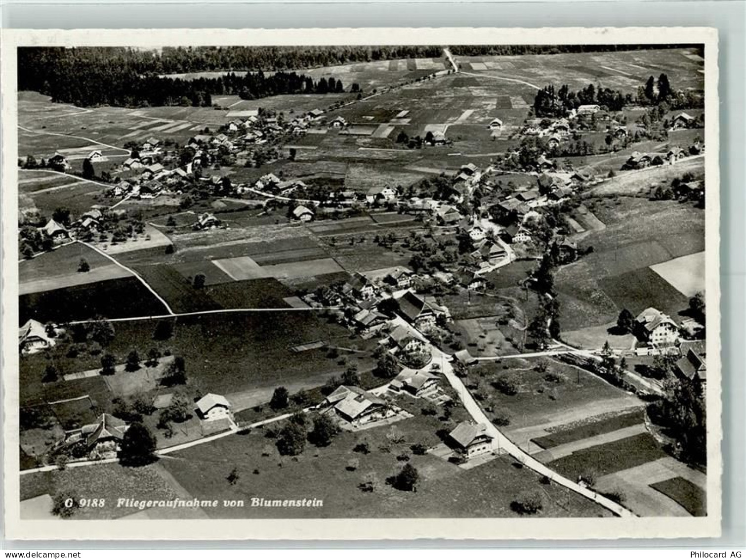 3638 Blumenstein Gebrauchsspuren Fliegeraufnahme - 13132562