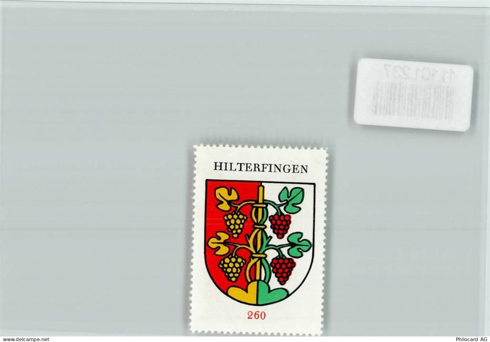 3652 Hilterfingen - Vignette Wappen Kaffee Hag ca 1920-1940 Hilterfingen... - 11101237