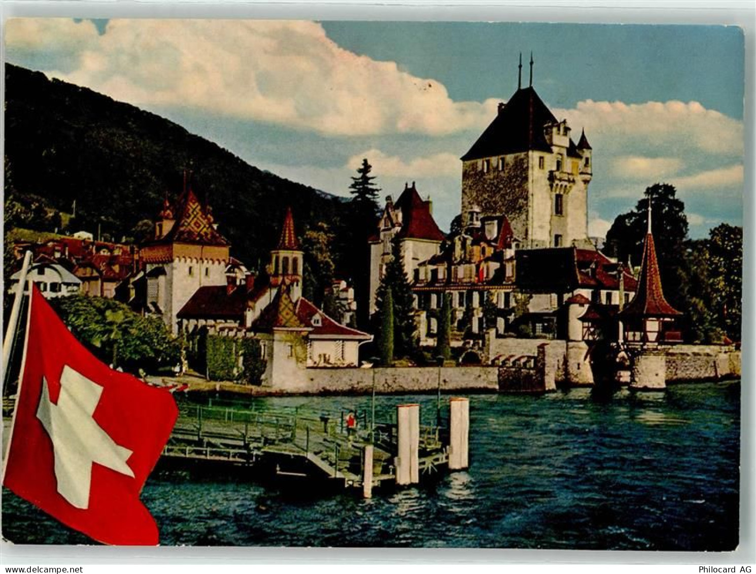 3653 Oberhofen am Thunersee - Hafen Schloss Oberhofen - 39491693