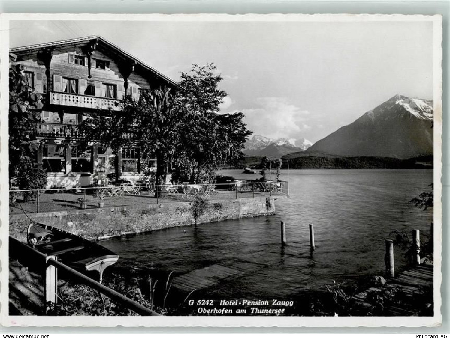 3653 Oberhofen am Thunersee - Hotel Pension Zaugg Thunersee - 13149511
