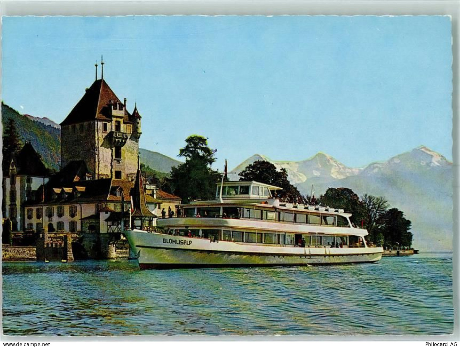 3653 Oberhofen am Thunersee - Motorschiff Blümlisalp Thunersee Schloss... - 10391952