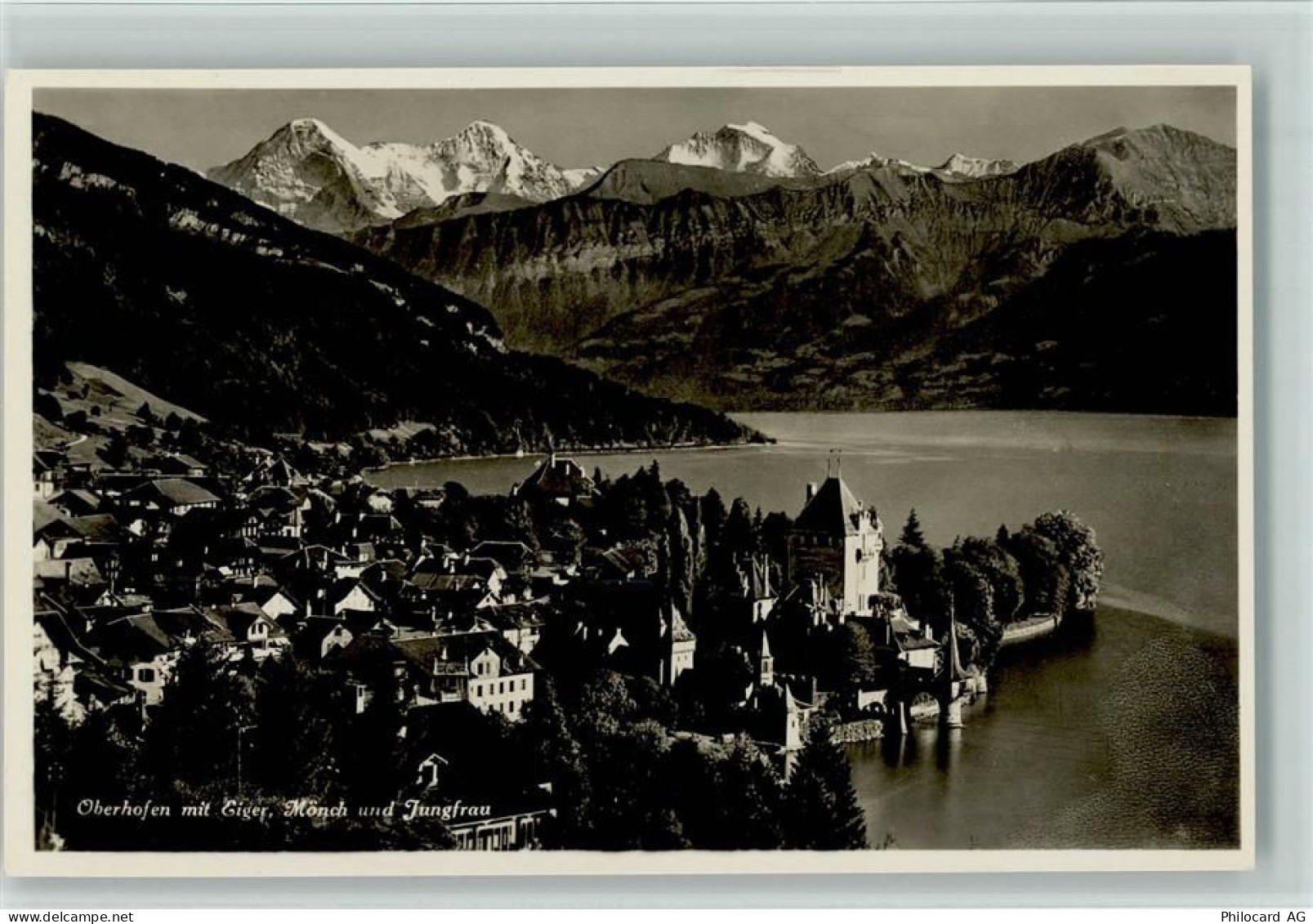 3653 Oberhofen am Thunersee - Schloss Oberhofen Thunersee Mönch Giger Ju... - 10194105