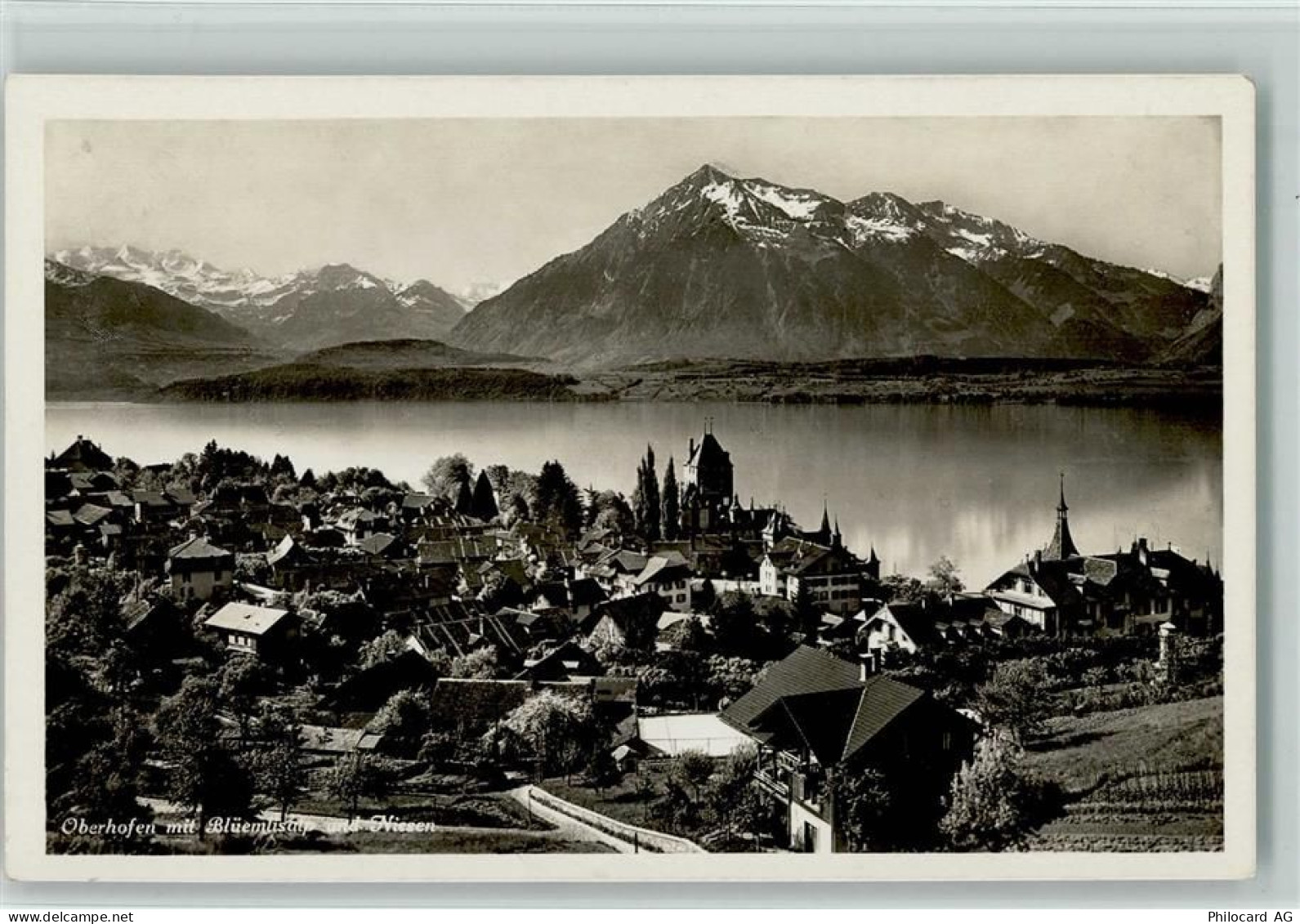 3653 Oberhofen am Thunersee - Thunersee Blüemlisalp Niesen - 10194099