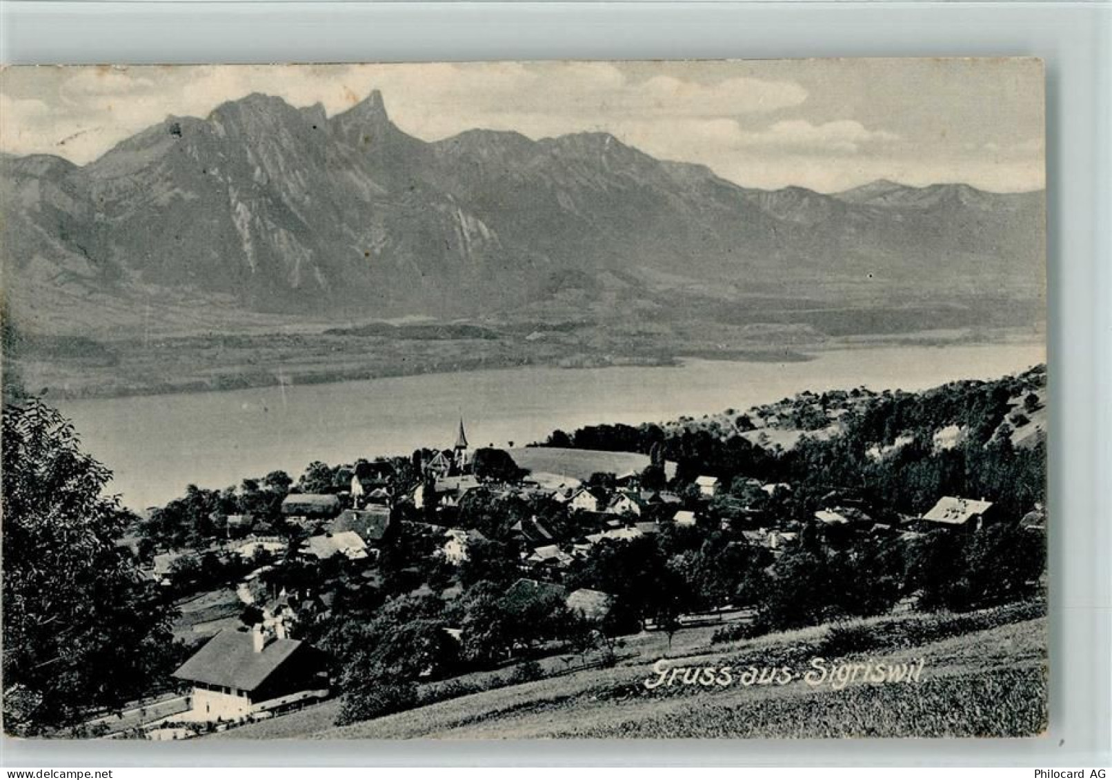 3655 Sigriswil - Blick auf Sigriswil - 10148277