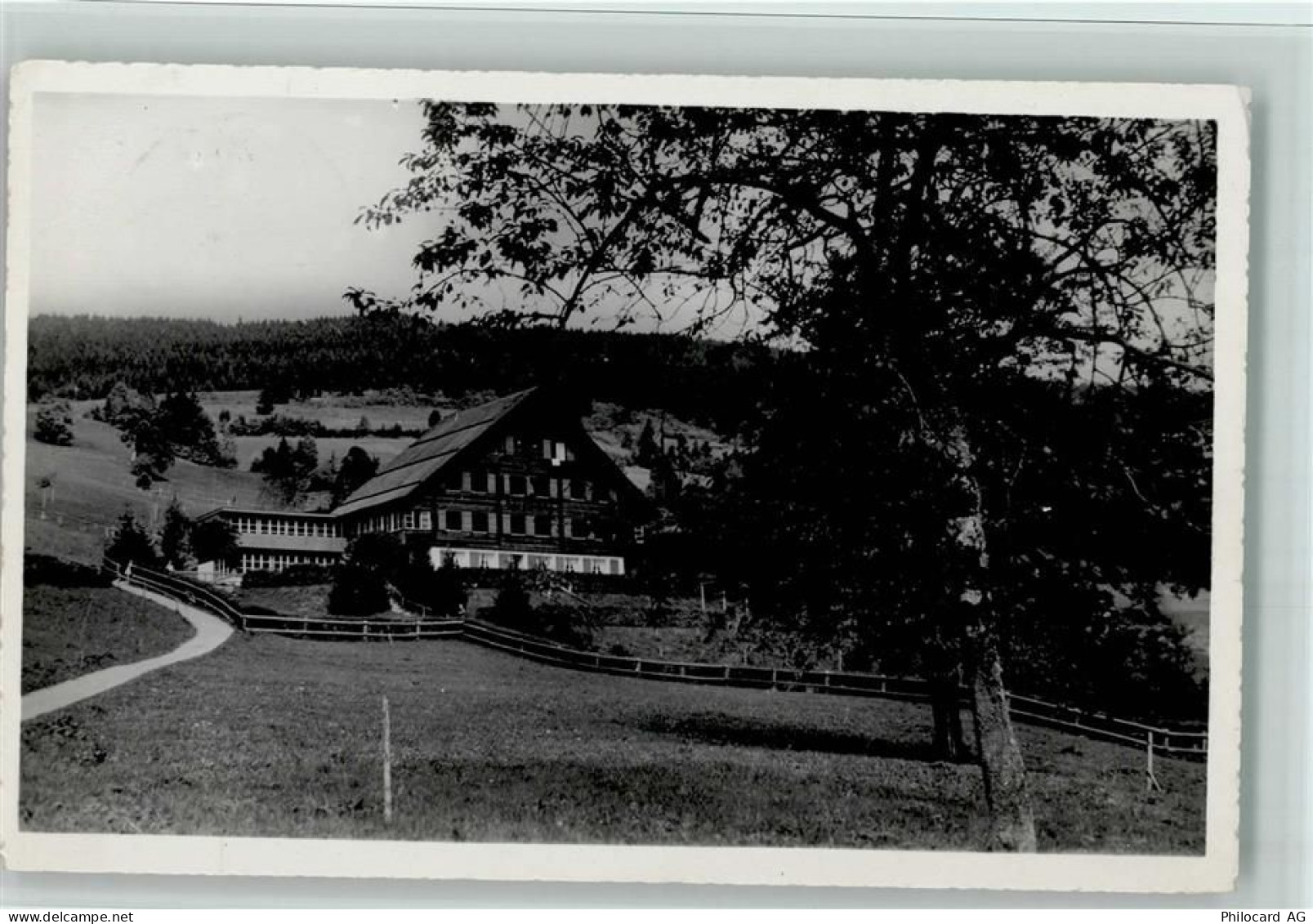 3657 Schwanden (Sigriswil) 1944 Foto AK Ferienheim der Stadt Nidau - 13085962