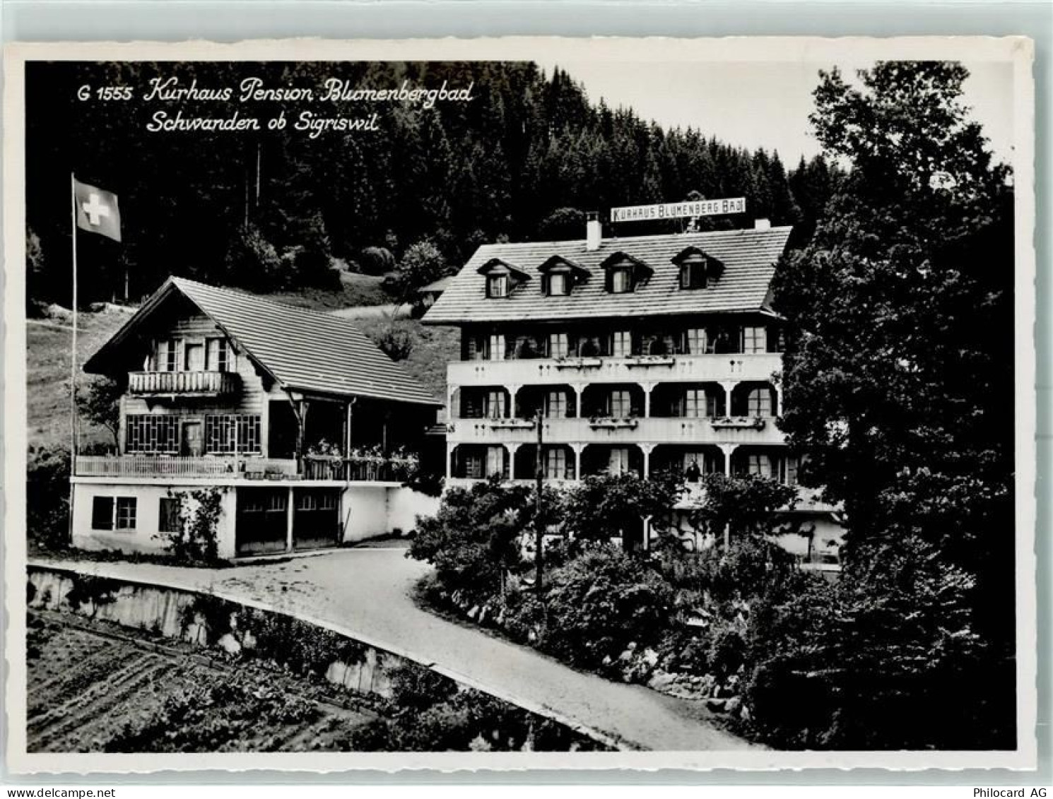 3657 Schwanden (Sigriswil) - Kurhaus Pension Blumenbergbad - 13149544