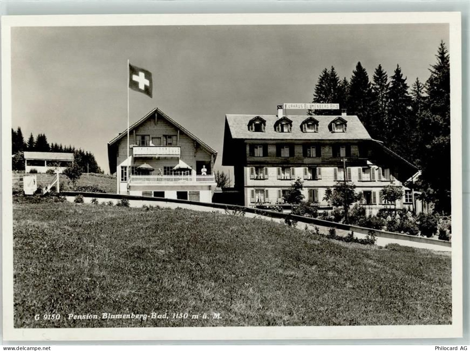 3657 Schwanden (Sigriswil) - Kurhaus Pension Blumenbergbad - 13149547