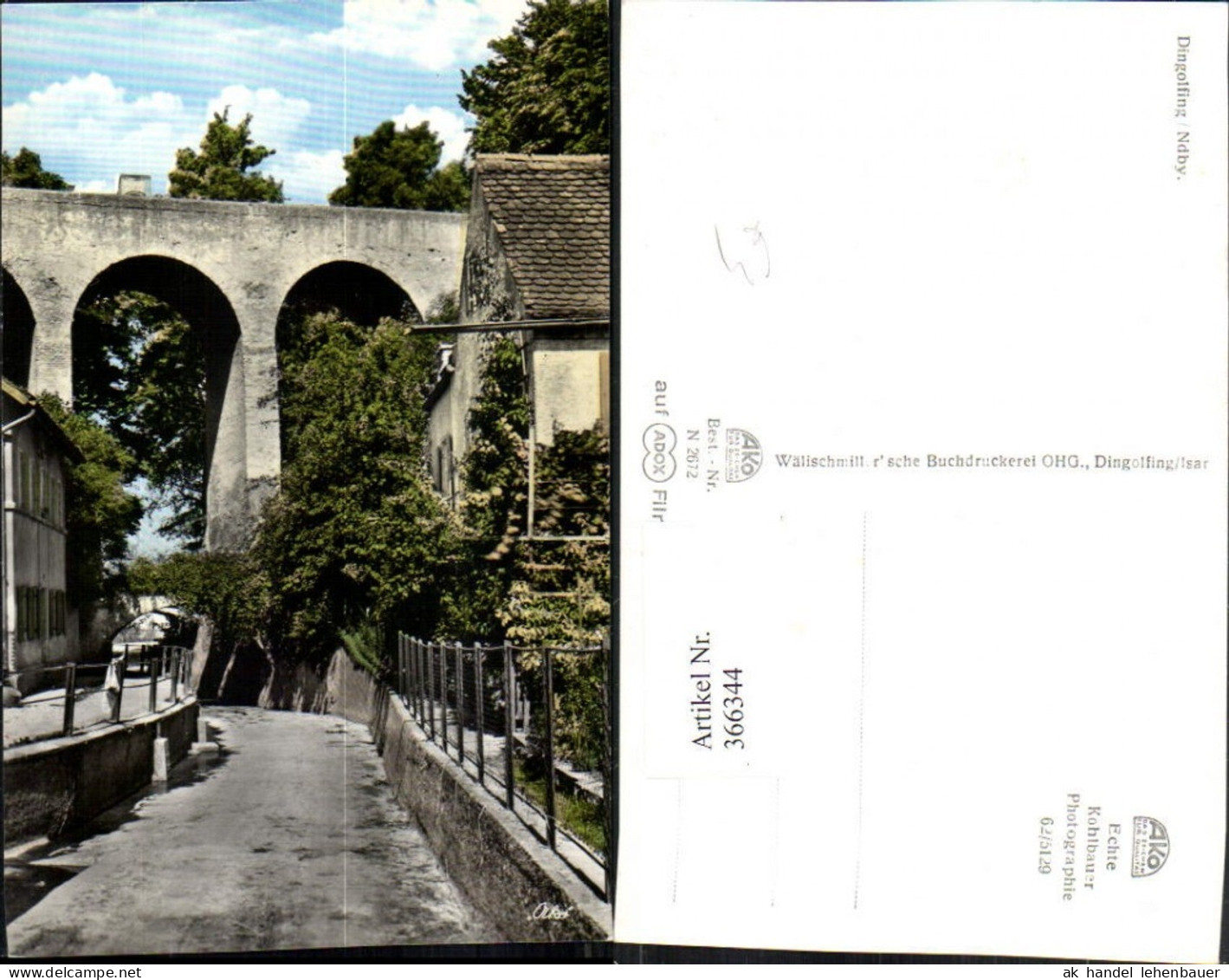 366344,Dingolfing Straßenansicht Viadukt Brücke