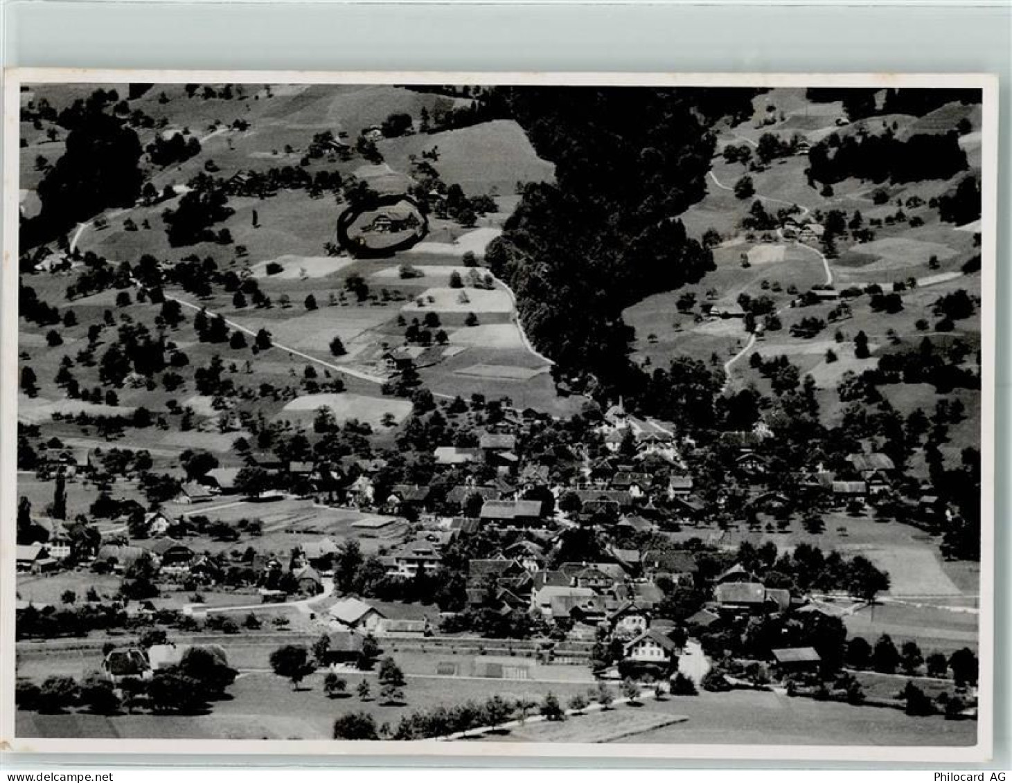 3665 Wattenwil Foto AK Ort handschriftlich - 13223090