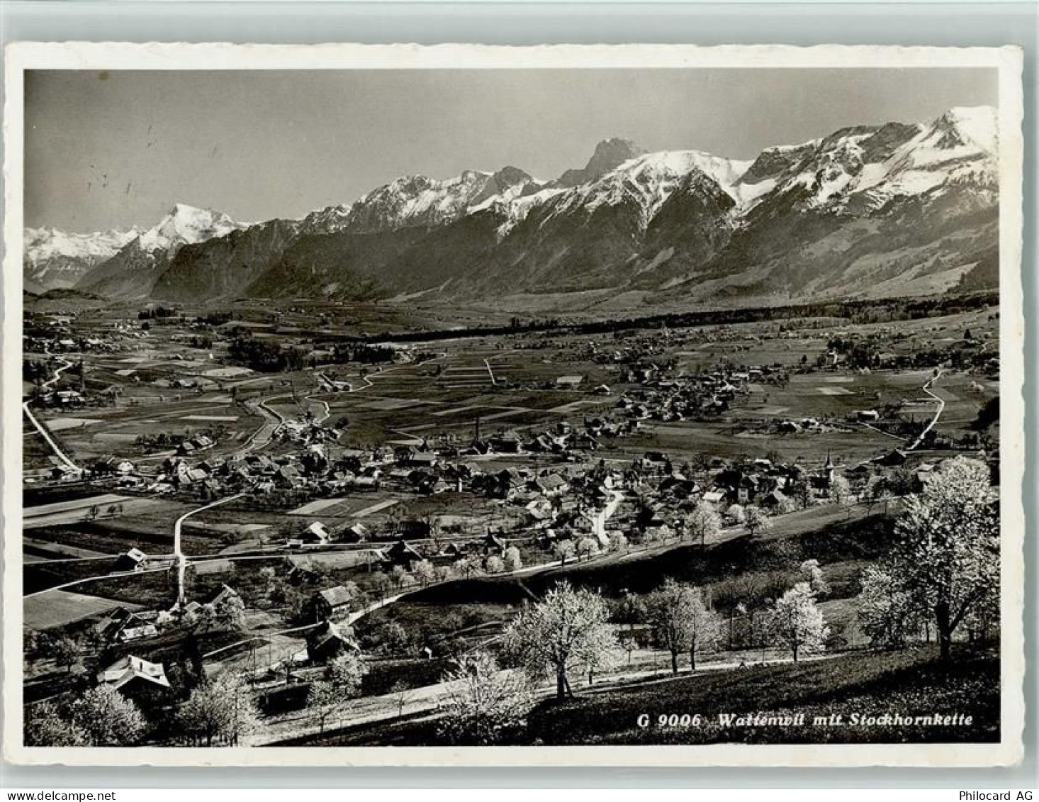 3665 Wattenwil - mit Stockhornkette Feldpost - 10163043
