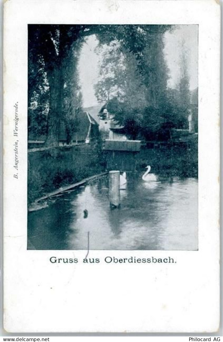 3672 Oberdiessbach 1907 Lithographie Gruß aus Oberdiessbach - 51583843