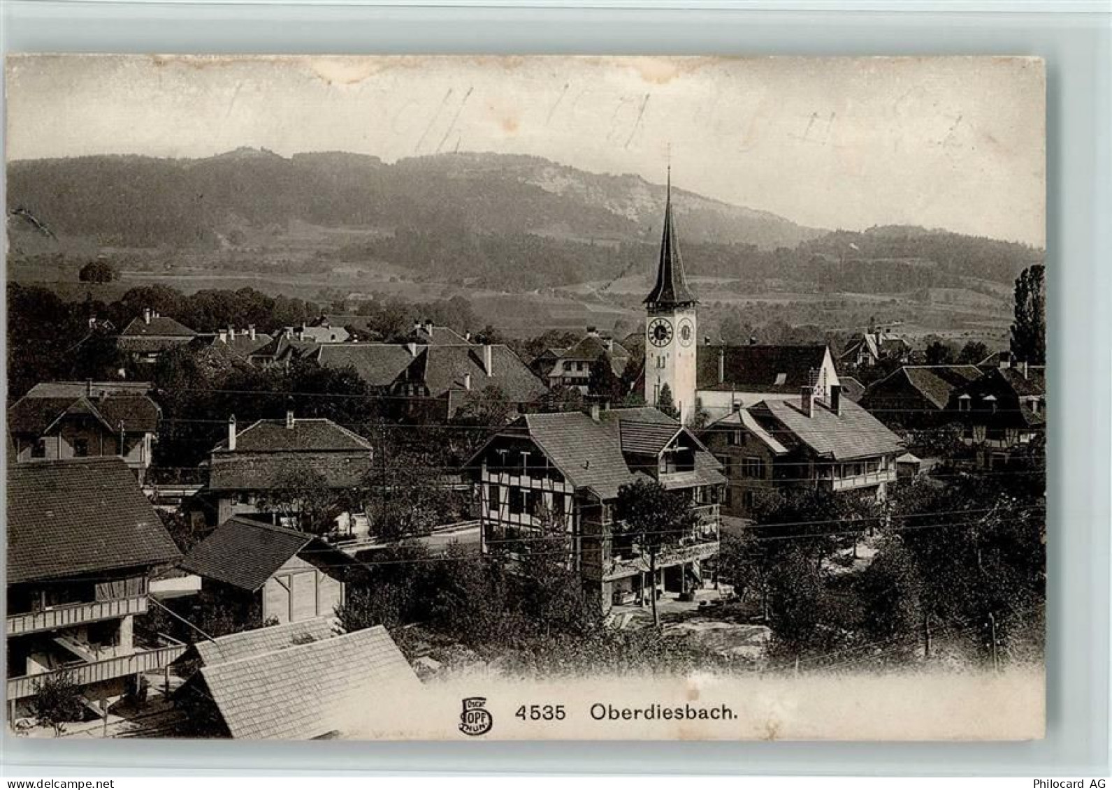 3672 Oberdiessbach 1907 - Teilansicht - 13213852