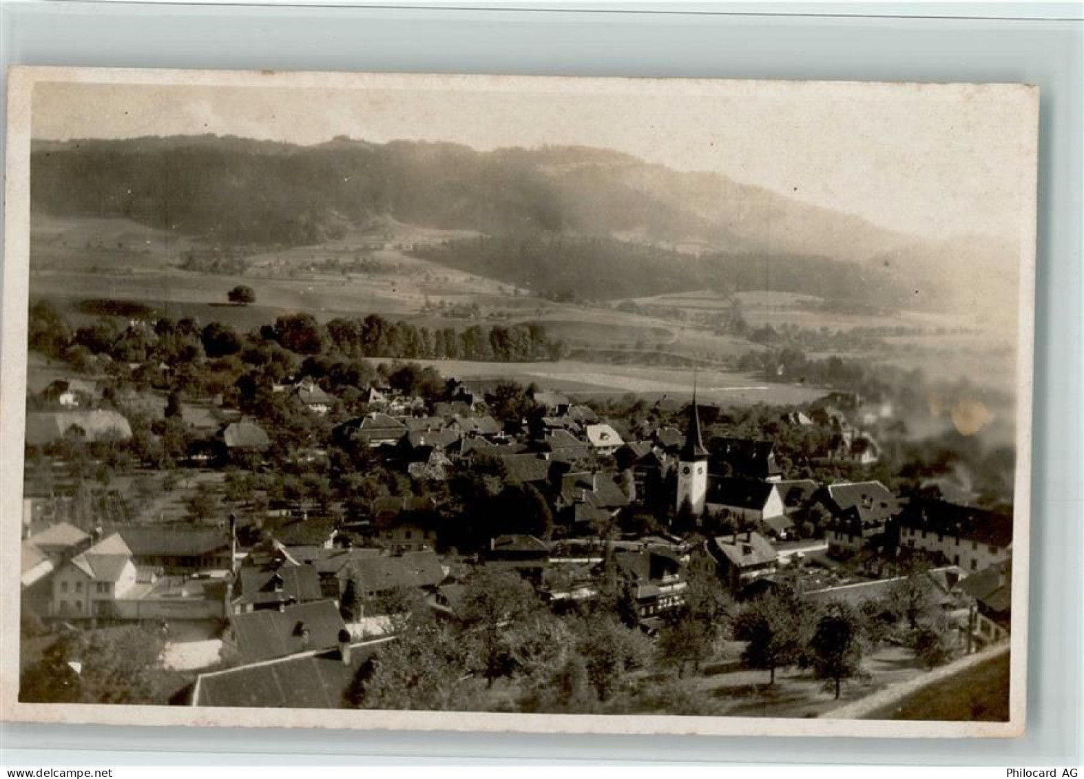 3672 Oberdiessbach 1927 Foto AK Vue generale - 13085792