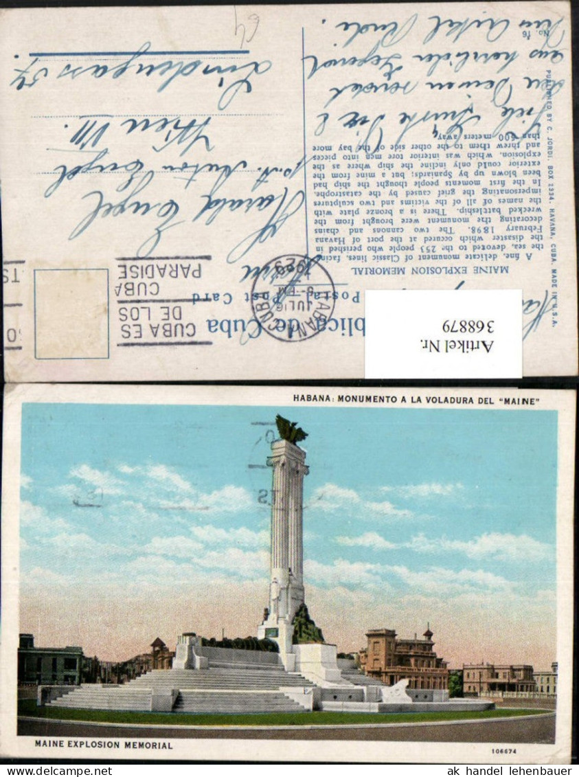 368879,Kuba Cuba Habana Havana Maine Explosion Memorial Säule