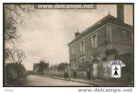 37 Chemillé-sur-Dême - CHEMILLE-sur-DESME (Indre-et-Loire) La Mairie - Route de la Chartre - cpa