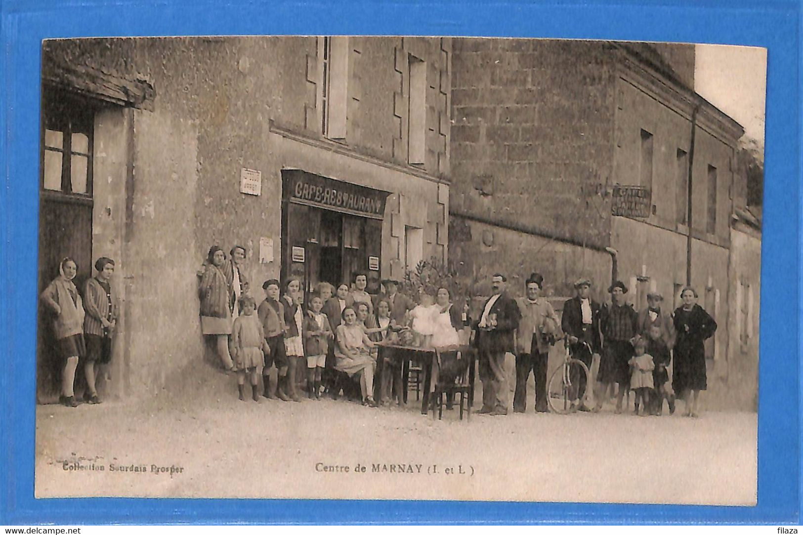 37 - Indre et Loire -  Marnay - Centre de Marnay  Cafe Restaurant (N8643)