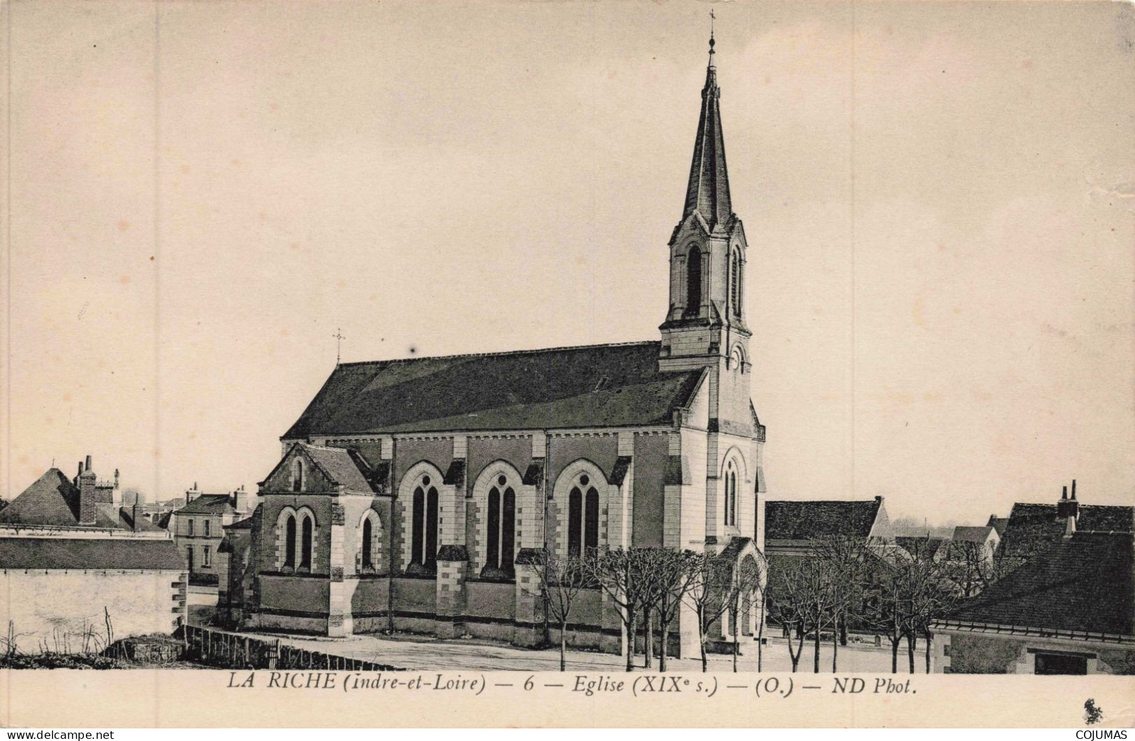 37 - LA RICHE - S39048 - Eglise