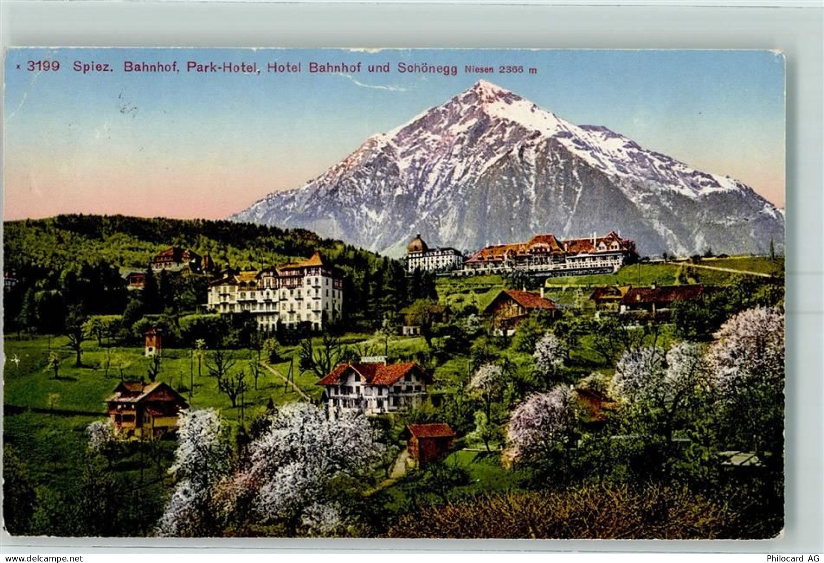 3700 Spiez - Bahnhof Park Hotel Hotel Bahnhof und Schönegg Niesen - 10395271