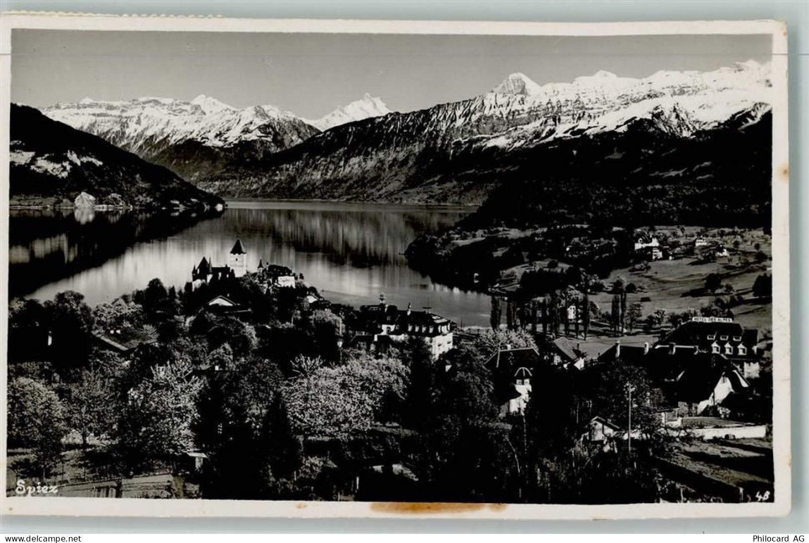 3700 Spiez - Blick auf Spiez - 10156729