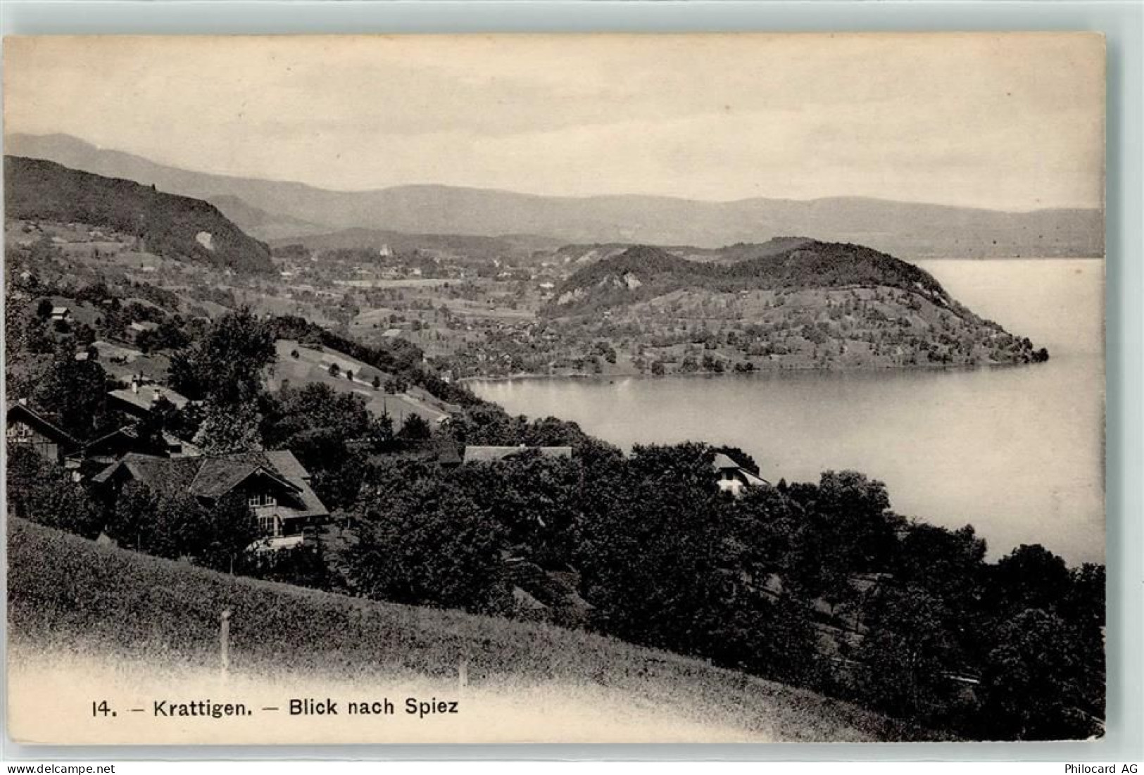 3704 Krattigen - Blick auf Spiez - 10604755